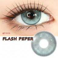 B-FLASH PEPER GREEN COLOR SOFT CONTACT LENS (2PCS/PAIR)