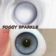 B-FOGGY SPARKLE GRAY COLOR SOFT CONTACT LENS (2PCS/PAIR)