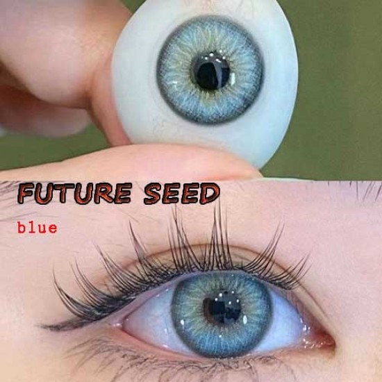 B-FUTURE SEED BLUE COLOR CONTACT LENSES  (2PCS/PAIR)