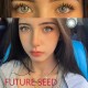 B-FUTURE SEED BLUE COLOR CONTACT LENSES  (2PCS/PAIR)