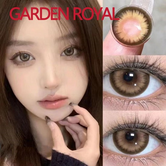 B-GARDEN ROYAL BROWN COLOR SOFT CONTACT LENS (2PCS/PAIR)