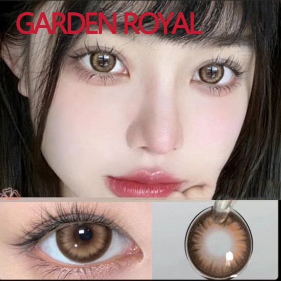 B-GARDEN ROYAL BROWN COLOR SOFT CONTACT LENS (2PCS/PAIR)