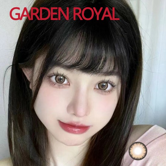 B-GARDEN ROYAL BROWN COLOR SOFT CONTACT LENS (2PCS/PAIR)