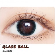 B-GLASS BALL BLACK COLOR CONTACT LENS (2PCS/PAIR)