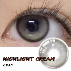 B-HIGHLIGHT CREAM COLOR SOFT CONTACT LENS (2PCS/PAIR)