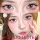 B-HOKADO LETTER GRAY COLOR SOFT CONTACT LENS (2PCS/PAIR)