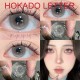 B-HOKADO LETTER GRAY COLOR SOFT CONTACT LENS (2PCS/PAIR)