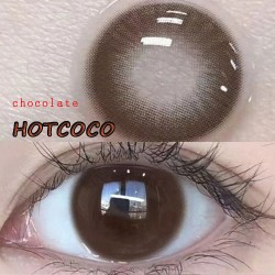 B-HOTCOCO CHOCOLATE COLOR CONTACT LENS  (2PCS/PAIR)
