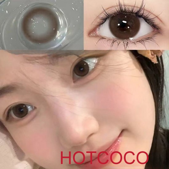 B-HOTCOCO CHOCOLATE COLOR CONTACT LENS  (2PCS/PAIR)