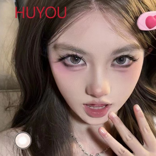 B-HUYOU BROWN COLOR CONTACT LENSES  (2PCS/PAIR)