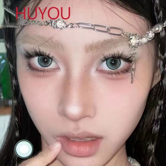 B-HUYOU GREEN COLOR CONTACT LENSES (2PCS/PAIR) B-HUYOU GREEN COLOR CONTACT LENSES (2PCS/PAIR)