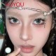 B-HUYOU GREEN COLOR CONTACT LENSES  (2PCS/PAIR)