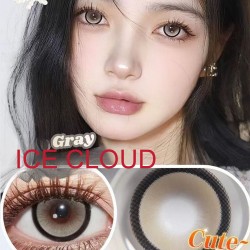 B-ICE CLOUD GRAY COLOR SOFT CONTACT LENS (2PCS/PAIR)