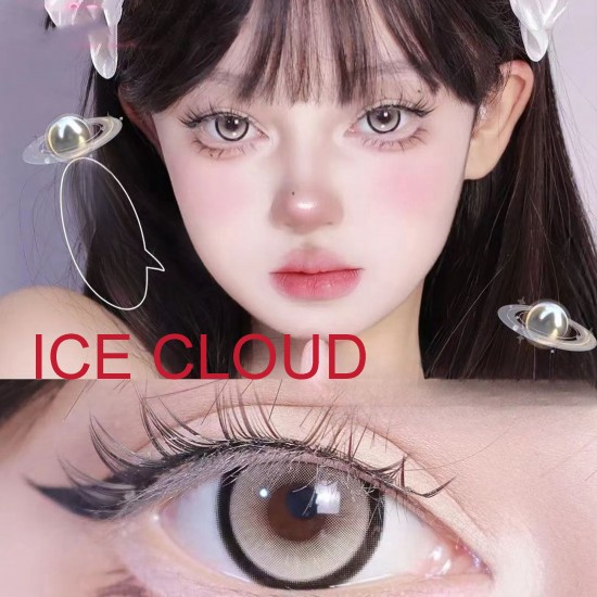 B-ICE CLOUD GRAY COLOR SOFT CONTACT LENS (2PCS/PAIR)