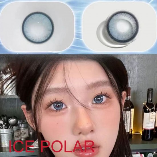 B-ICE POLAR BLUE COLOR SOFT CONTACT LENS (2PCS/PAIR)