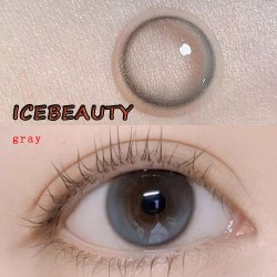 B-ICEBEAUTY GRAY COLOR SOFT CONTACT LENS (2PCS/PAIR)