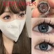 B-ICEFLOWER GRAY COLOR SOFT CONTACT LENS (2PCS/PAIR)