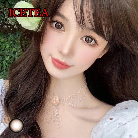 B-ICETEA REDBROWN COLOR SOFT CONTACT LENS (2PCS/PAIR) B-ICETEA REDBROWN COLOR SOFT CONTACT LENS (2PCS/PAIR)