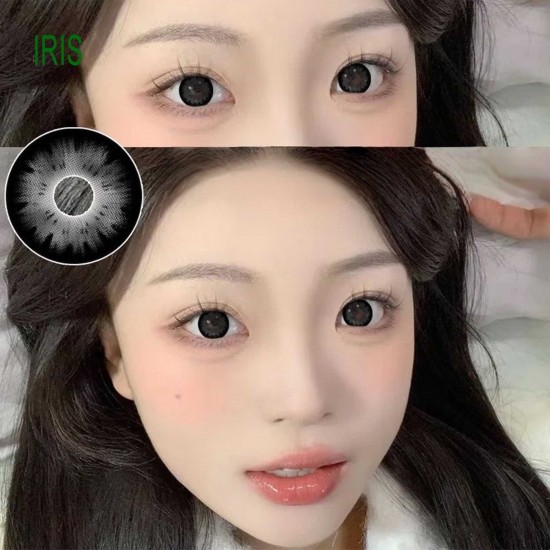 B-IRIS BLACK COLOR SOFT CONTACT LENS (2PCS/PAIR)
