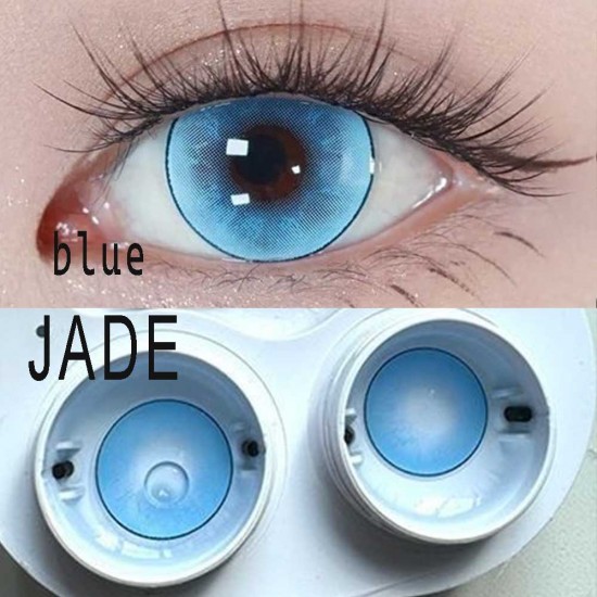 B-JADE BLUE COLOR CONTACT LENS (2PCS/PAIR)