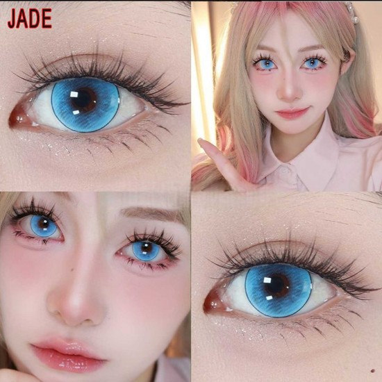 B-JADE BLUE COLOR CONTACT LENS (2PCS/PAIR)
