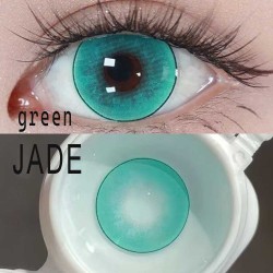 B-JADE GREEN COLOR CONTACT LENS (2PCS/PAIR)