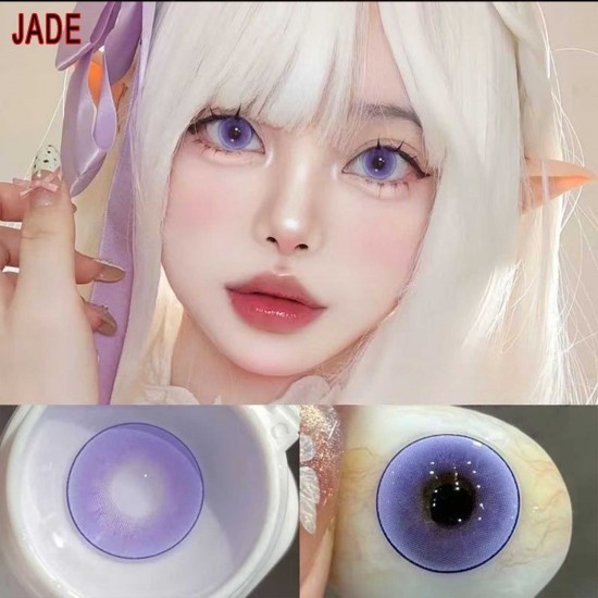 B-JADE VIOLET COLOR CONTACT LENS (2PCS/PAIR)