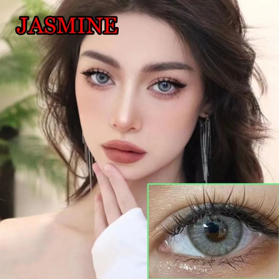 B-JASMINE BROWNGRAY COLOR SOFT CONTACT LENS (2PCS/PAIR)