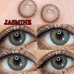 B-JASMINE BROWNGRAY COLOR SOFT CONTACT LENS (2PCS/PAIR)