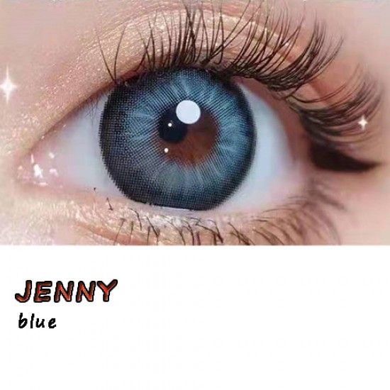 B-JENNY BLUE COLOR SOFT CONTACT LENS (2PCS/PAIR)