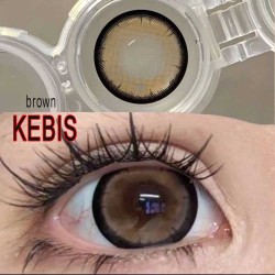 A-KEBIS BROWN COLOR SOFT CONTACT LENS (2PCS/PAIR)