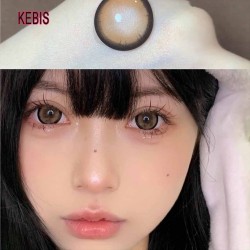 A-KEBIS BROWN COLOR SOFT CONTACT LENS (2PCS/PAIR)