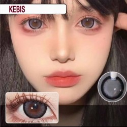 A-KEBIS GRAY COLOR SOFT CONTACT LENS (2PCS/PAIR)