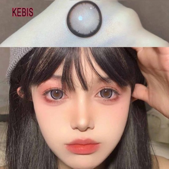 A-KEBIS GRAY COLOR SOFT CONTACT LENS (2PCS/PAIR)