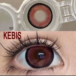 A-KEBIS RED COLOR SOFT CONTACT LENS (2PCS/PAIR)