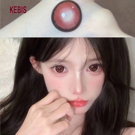 A-KEBIS RED COLOR SOFT CONTACT LENS (2PCS/PAIR)