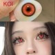 A-KOI RED COLOR SOFT CONTACT LENS (2PCS/PAIR)