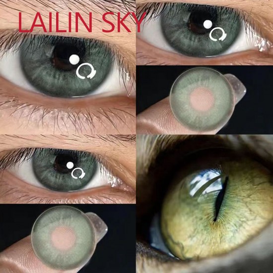 B-LAILIN SKY COLOR SOFT CONTACT LENS (2PCS/PAIR)