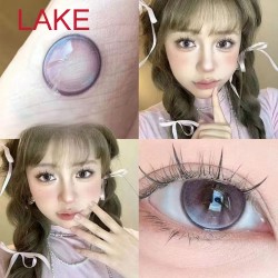 B-LAKE VIOLET COLOR CONTACT LENSES  (2PCS/PAIR)