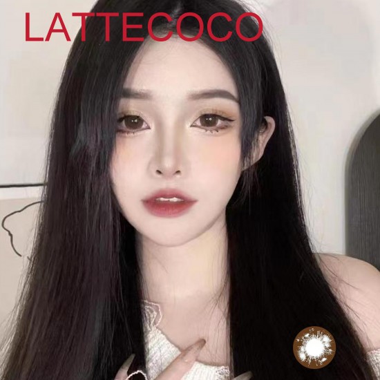 B-LATTECOCO CHOCO COLOR SOFT CONTACT LENS (2PCS/PAIR)