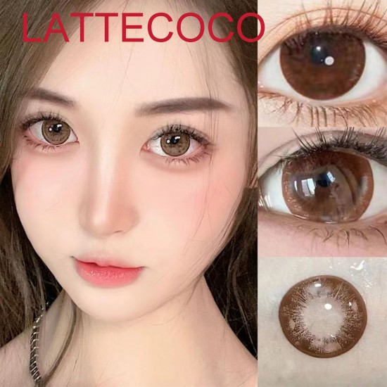 B-LATTECOCO CHOCO COLOR SOFT CONTACT LENS (2PCS/PAIR) B-LATTECOCO CHOCO COLOR SOFT CONTACT LENS (2PCS/PAIR)