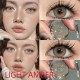 B-LIGHT AMBER BROWN COLOR CONTACT LENS (2PCS/PAIR) B-LIGHT AMBER BROWN COLOR CONTACT LENS (2PCS/PAIR)