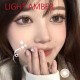 B-LIGHT AMBER BROWN COLOR CONTACT LENS (2PCS/PAIR)