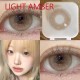 B-LIGHT AMBER BROWN COLOR CONTACT LENS (2PCS/PAIR) B-LIGHT AMBER BROWN COLOR CONTACT LENS (2PCS/PAIR)