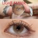 B-LIGHT AMBER BROWN COLOR CONTACT LENS (2PCS/PAIR) B-LIGHT AMBER BROWN COLOR CONTACT LENS (2PCS/PAIR)