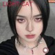 B-LIGHT CAT RED COLOR SOFT CONTACT LENS (2PCS/PAIR)