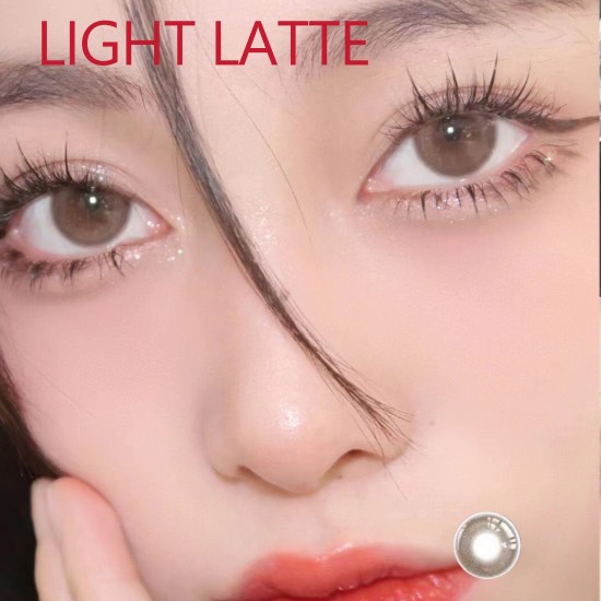 B-LIGHT LATTE CHOCO COLOR CONTACT LENS (2PCS/PAIR)