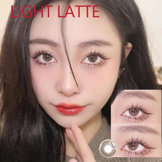 B-LIGHT LATTE CHOCO COLOR CONTACT LENS (2PCS/PAIR)