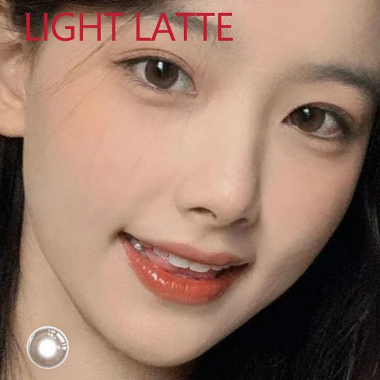 B-LIGHT LATTE CHOCO COLOR CONTACT LENS (2PCS/PAIR)