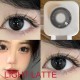 B-LIGHT LATTE BLACK COLOR CONTACT LENS (2PCS/PAIR)